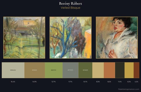 Berény Róbert Palette 9