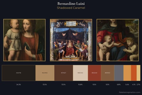 Bernardino Luini Master Palette