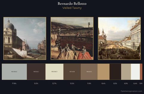 Bernardo Bellotto Palette 3