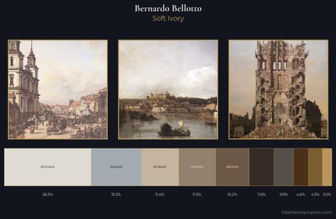 Bernardo Bellotto Palette 9