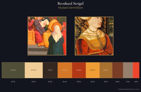Bernhard Strigel Palette 1