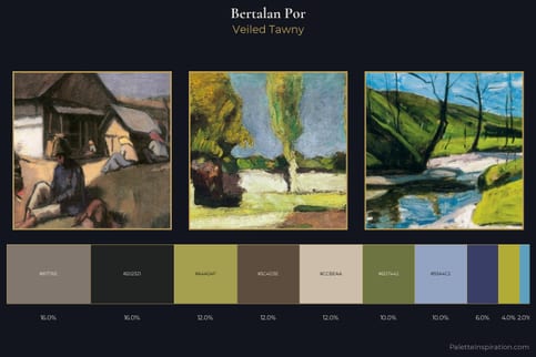 Bertalan Por Master Palette - Veiled Tawny