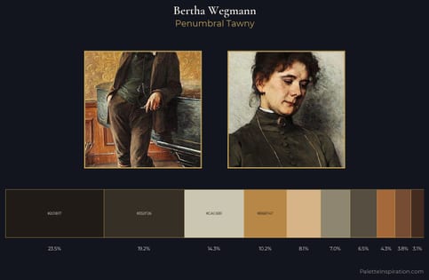 Bertha Wegmann Palette 1 - Penumbral Tawny