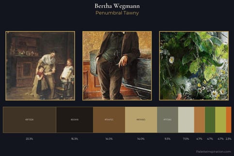 Bertha Wegmann Master Palette - Penumbral Tawny