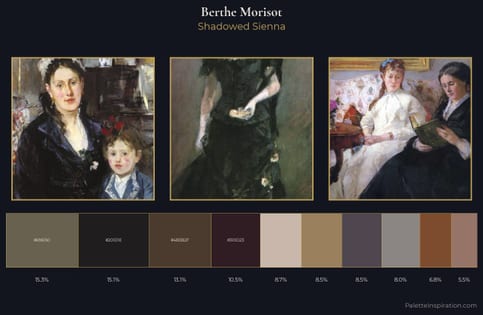 Berthe Morisot Palette 16