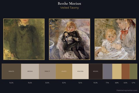 Berthe Morisot Master Palette
