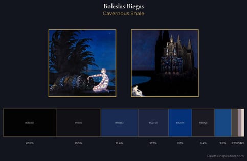 Boleslas Biegas Palette 3