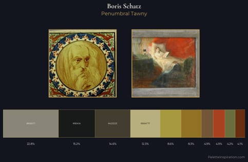 Boris Schatz Palette 1 - Penumbral Tawny