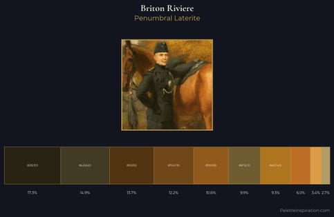 Briton Riviere Palette 6
