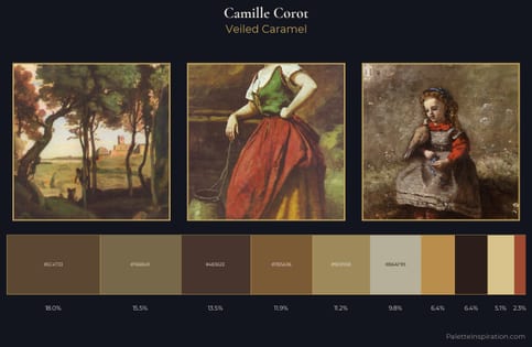 Camille Corot Palette 15