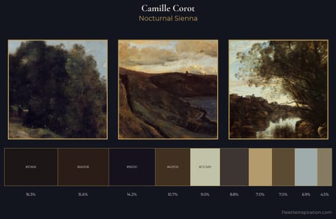 Camille Corot Palette 23