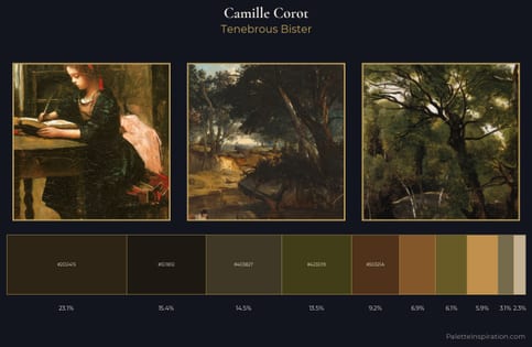 Camille Corot Palette 24