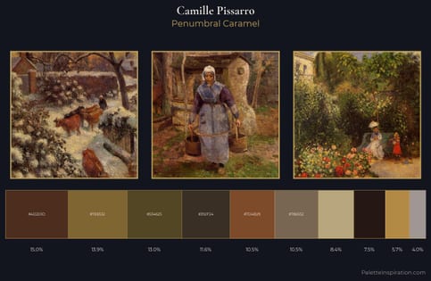 Camille Pissarro Palette 27