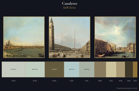 Canaletto Palette 1 - Soft Ecru