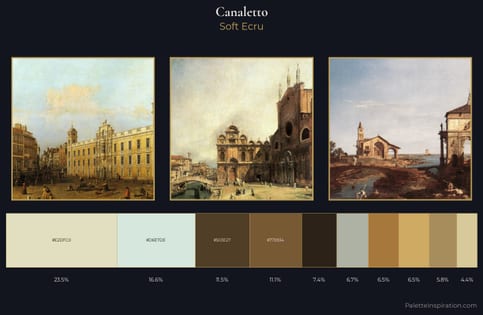 Canaletto Palette 2 - Soft Ecru