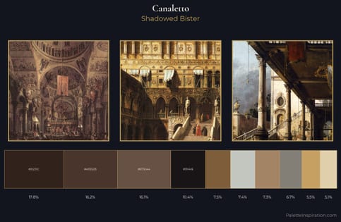 Canaletto Palette 14 - Shadowed Bister