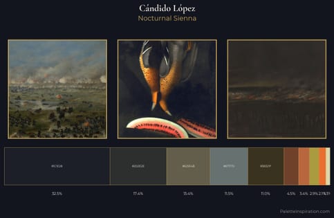 Cándido López Palette 3