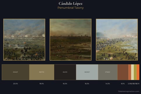 Cándido López Master Palette