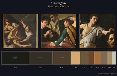 Caravaggio Palette 3