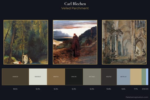 Carl Blechen Master Palette