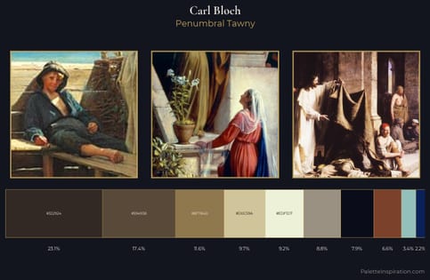 Carl Bloch Palette 6 - Penumbral Tawny