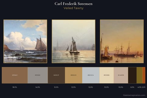 Carl Frederik Sorensen Master Palette - Veiled Tawny