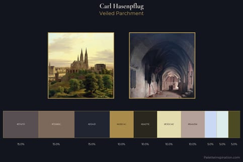 Carl Hasenpflug Master Palette - Veiled Parchment