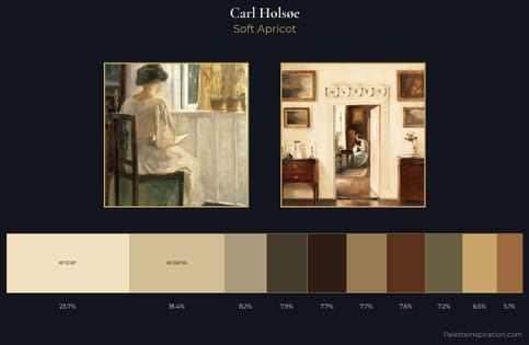 Carl Holsøe Palette 2