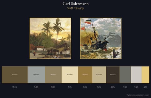Carl Saltzmann Palette 1