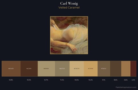 Carl Wenig Palette 2 - Veiled Caramel