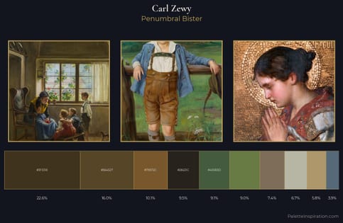 Carl Zewy Palette 2 - Penumbral Bister