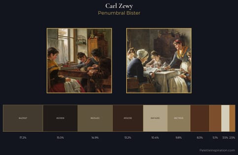 Carl Zewy Palette 3 - Penumbral Bister