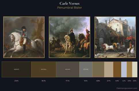 Carle Vernet Palette 11 - Penumbral Bister