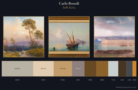 Carlo Bossoli Palette 2
