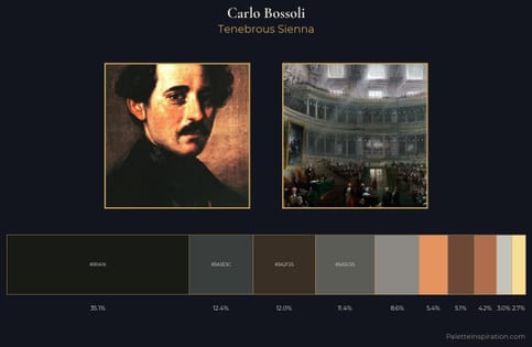 Carlo Bossoli Palette 6