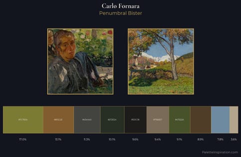 Carlo Fornara Palette 2 - Penumbral Bister