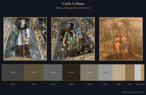 Carlo Urbino Palette 1