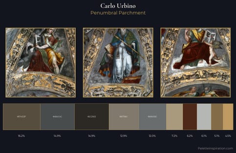 Carlo Urbino Palette 3