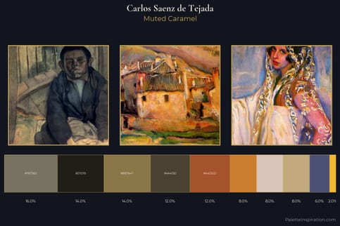Carlos Saenz de Tejada Master Palette - Muted Caramel