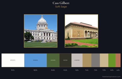 Cass Gilbert Palette 1