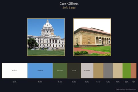 Cass Gilbert Master Palette