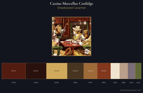 Cassius Marcellus Coolidge Palette 2 - Shadowed Caramel