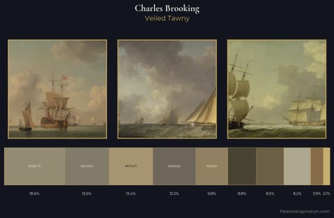 Charles Brooking Palette 3 - Veiled Tawny