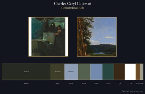 Charles Caryl Coleman Palette 1