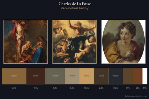 Charles de La Fosse Master Palette - Penumbral Tawny