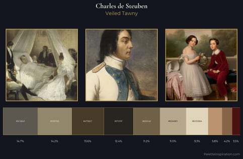 Charles de Steuben Palette 5