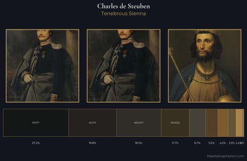 Charles de Steuben Palette 8