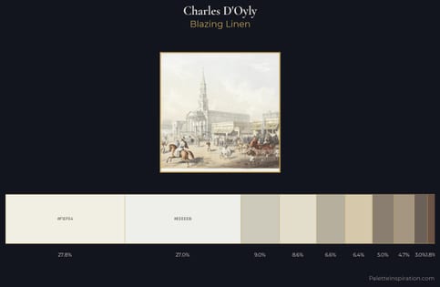 Charles D'Oyly Palette 1