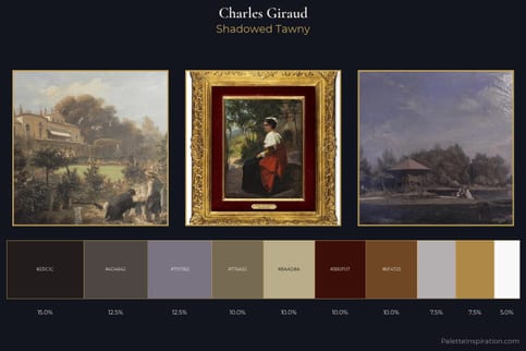 Charles Giraud Master Palette - Shadowed Tawny
