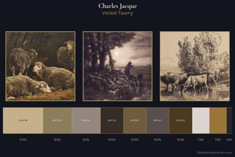Charles Jacque Master Palette